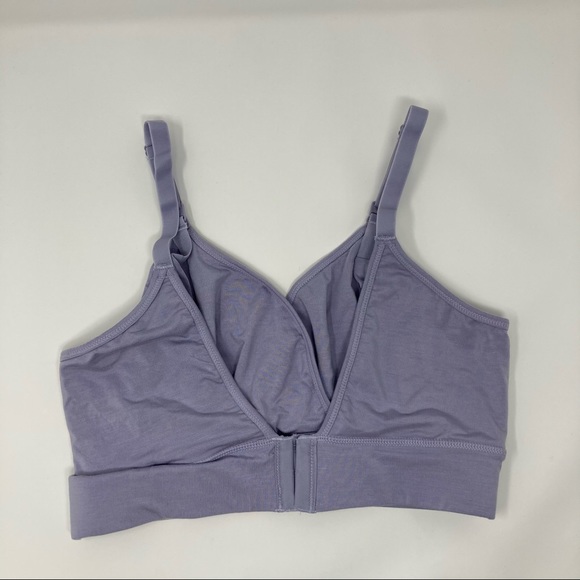 Storq Full Cup Bra Nursing Wireless Lilac - Picture 8 of 13